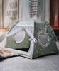 Aimoha Pet Bed Princess Tent Type Dog Cat S Green
