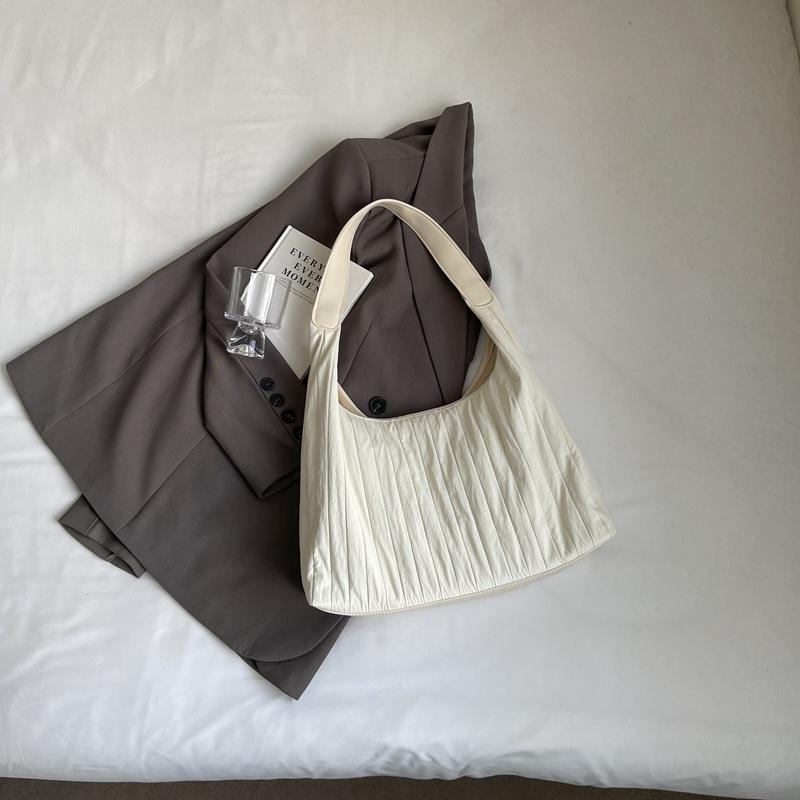 Корейская тканевая сумка большой вместимости, женская новая модная легкая наплечная сумка, повседневная универсальная сумка под мышкой