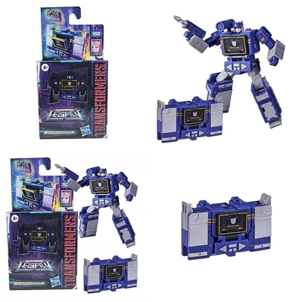 Трансформеры Наследие Основной класс Саундвейв Фигурка 9 см Дизайн в стиле G1 Энергон Сила