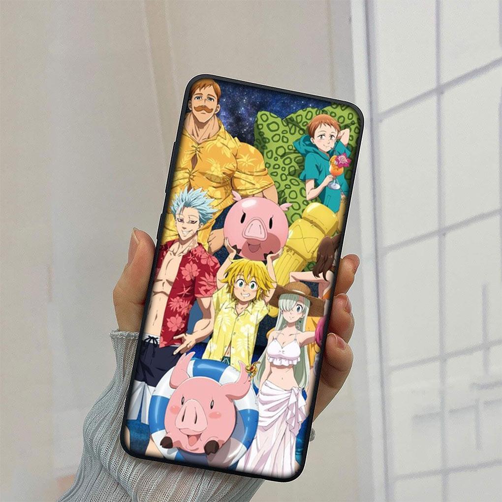 Чехол для телефона 'Семь смертных грехов' Мелиодас для Samsung Galaxy A10 A20 A53 A30 A31 A32 A50 A51 A52 A12 A33 Мягкий ТПУ чехол