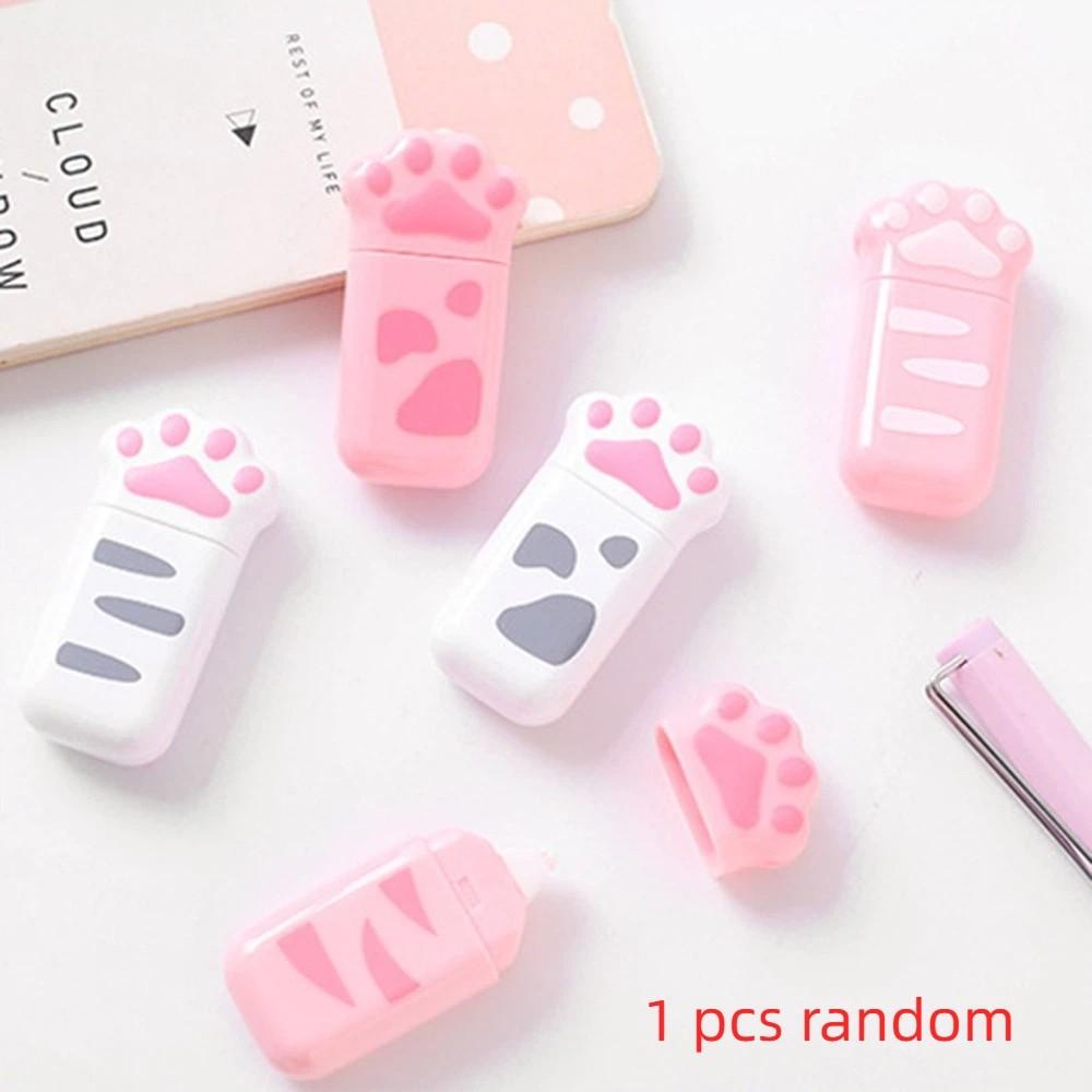 School Office Supply Stationery Correction Supplies Cat Claw Correction Tape White Out Corrector