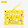 Clear Key Sounds Stress Relief Fidget Toy Cartoon Animal Patterns Bag Pendant Charm  Gift Giving