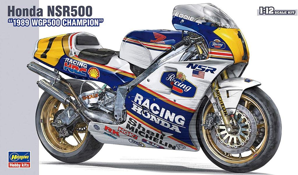 Hasegawa Пластиковая модель HONDA NSR500 1989WGP500 Champion BK4 1/12