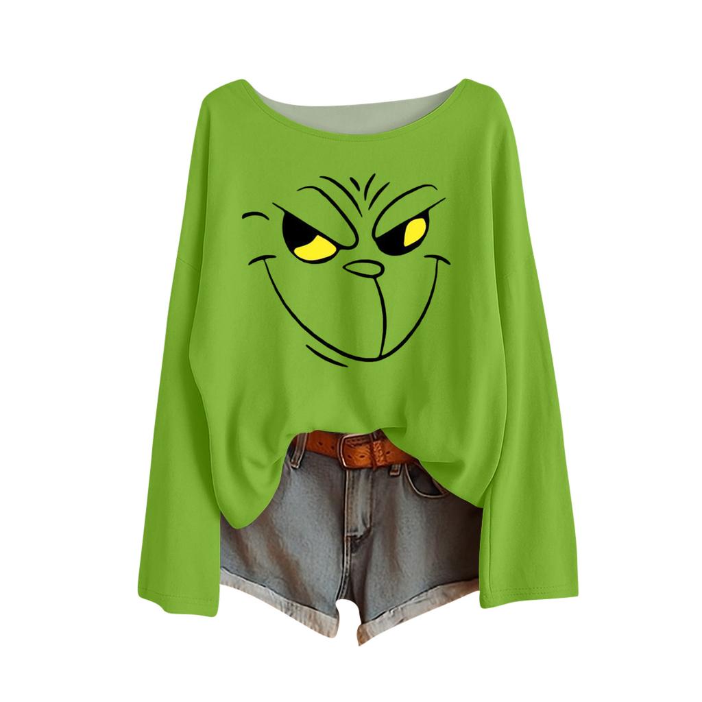 Long Sleeve Shirts For Women Solid Color Tees Blouses Casual Plus Size Basic Tops Pullover