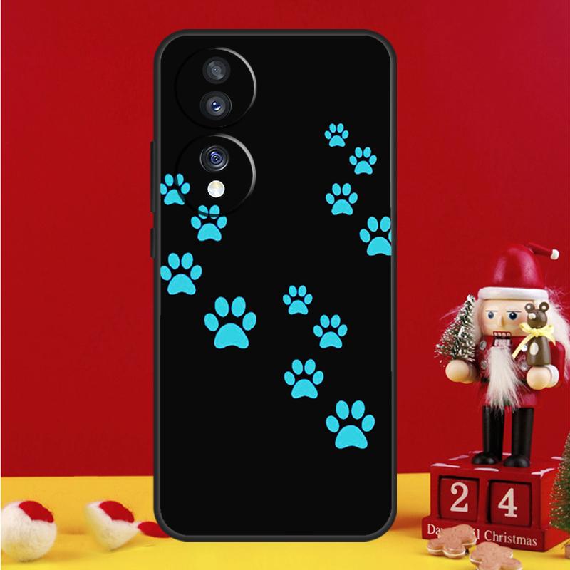 Чехол с дизайном лапки кошки и собаки для Honor Magic 7 6 8 Pro Honor Win X9a X9b X9c X9d X8c X8b 50 70 90 200 400 Lite