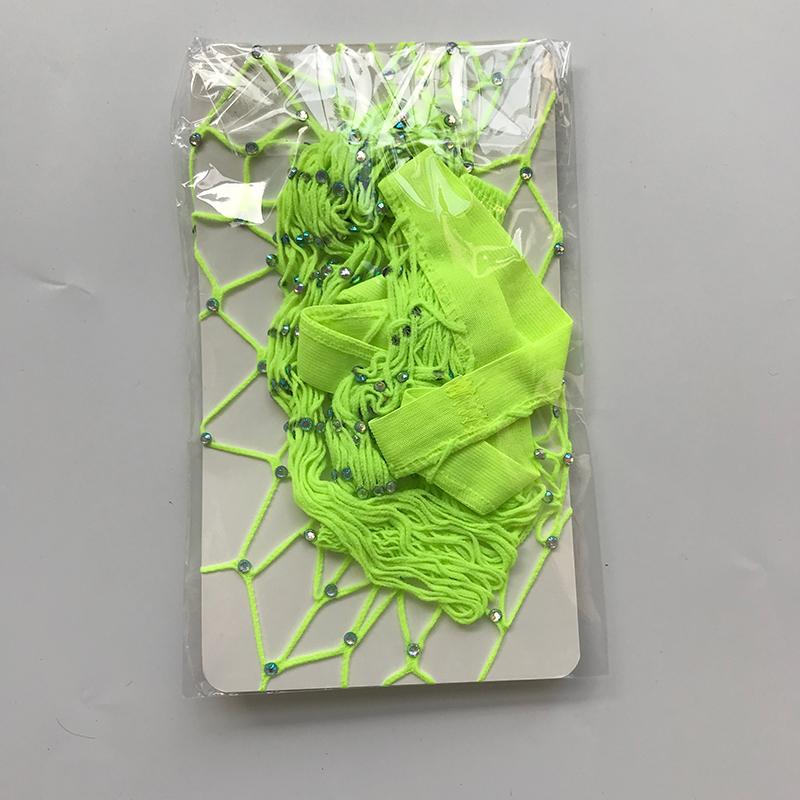 Сетчатые чулки со стразами, большие ячейки, женские, блестящие, до бедра, цветные, сетчатые колготки, женские