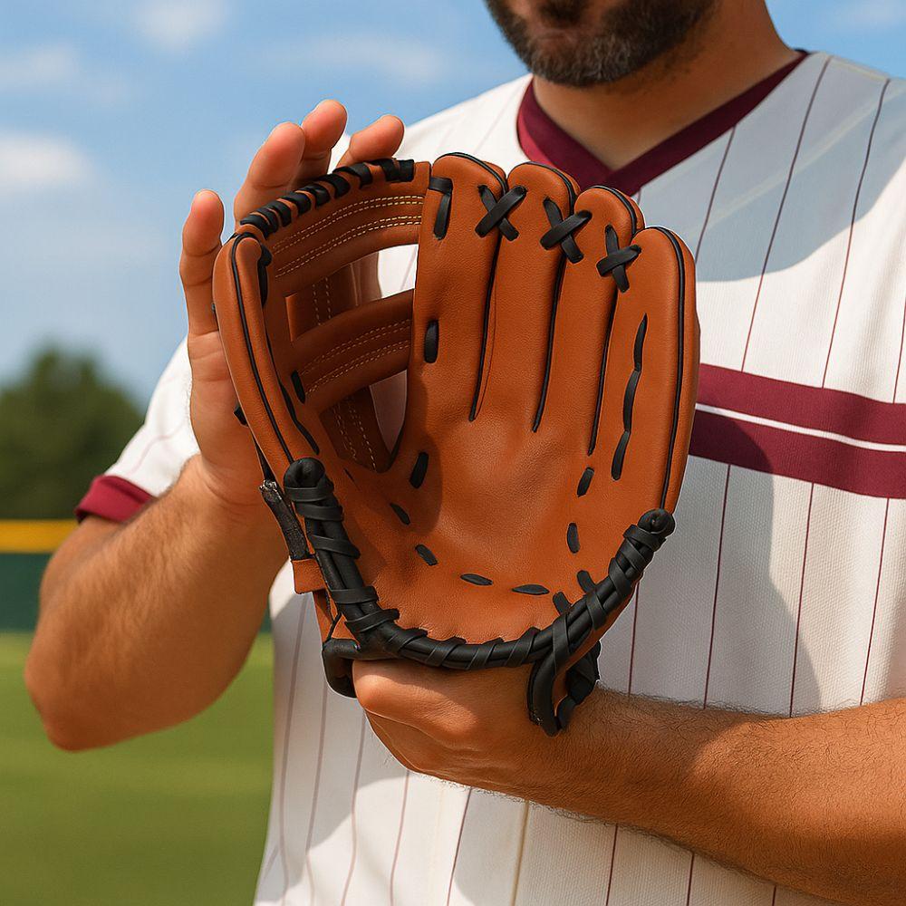 10.5/11.5/12.5 дюймов бейсбольная перчатка из ПУ кожи, перчатки для отбивания, тренировочное оборудование, бейсбол для инфилдеров