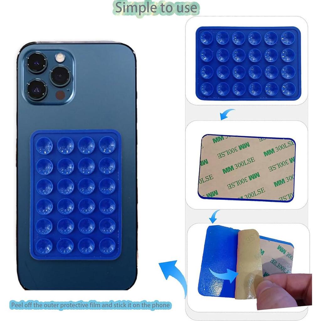 Многофункциональный мобильный телефон силиконовая присоска 24 квадратный мобильный телефон односторонний чехол противоскользящий держатель крепление присоска