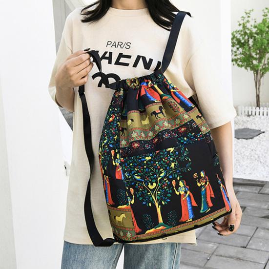 Водонепроницаемый складной рюкзак Yousheng на шнурке, устойчивый к истиранию, прочная универсальная дорожная сумка с несколькими карманами