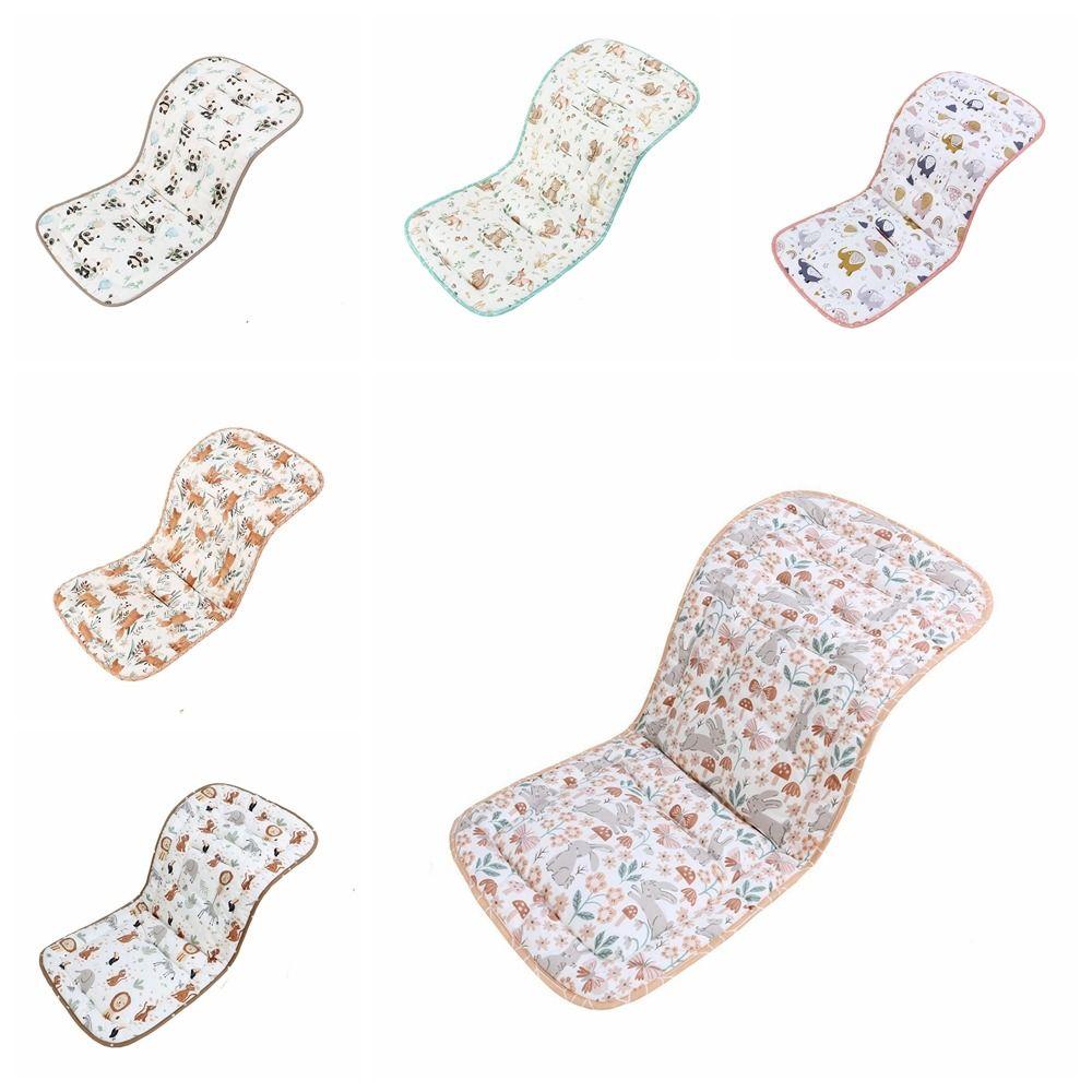 Удобная подушка для детской коляски Хлопковая подушка для детского сиденья Тележка для высокого стула