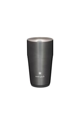 Термостакан Snow Peak 470 Luster Black для кемпинга и улицы