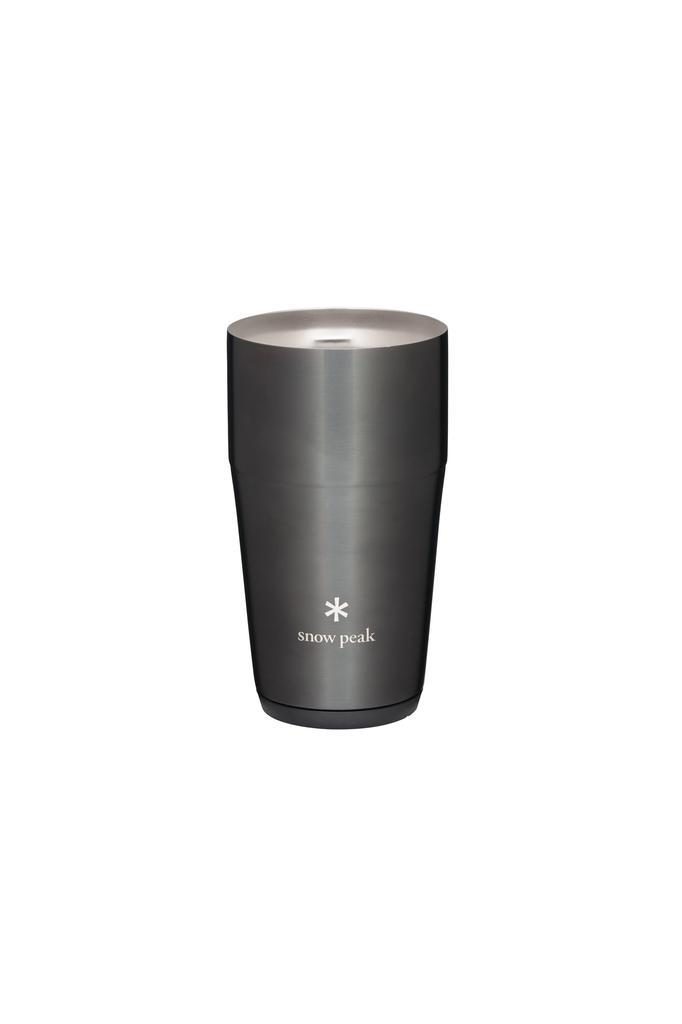 Термостакан Snow Peak 470 Luster Black для кемпинга и улицы