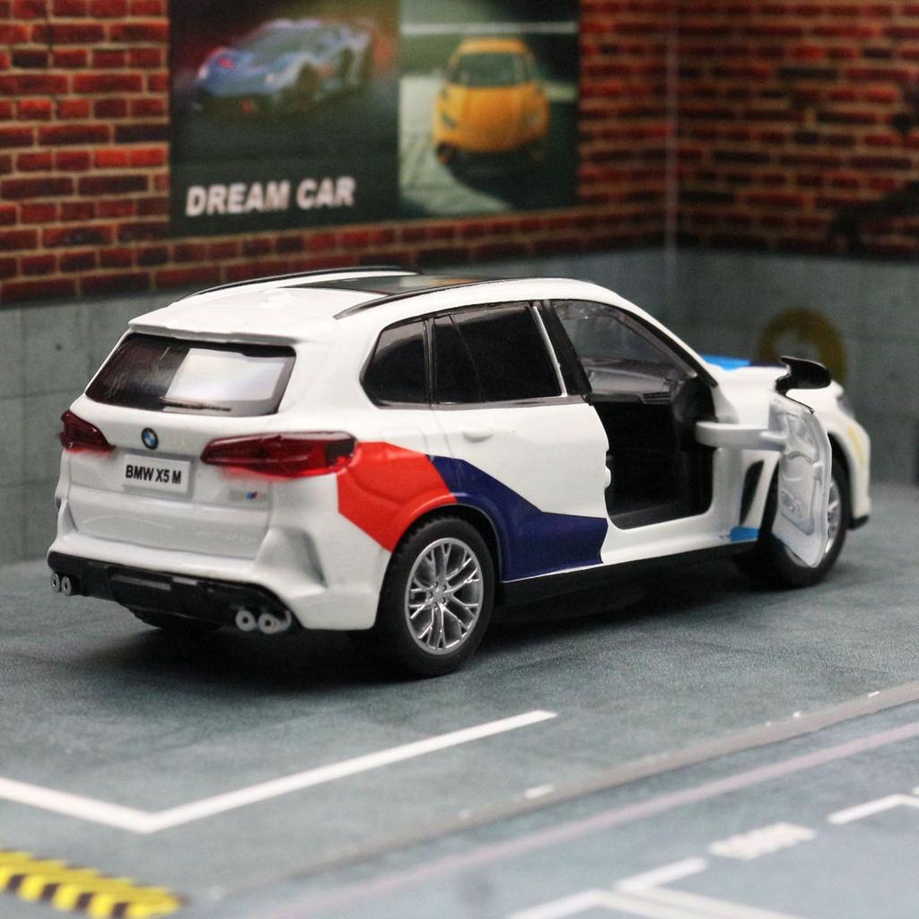 1/43 BMW X5M X5 SUV Alloy Car Diecasts & Toy Vehicles Car Model Miniature Scale Model Car Toys for Children