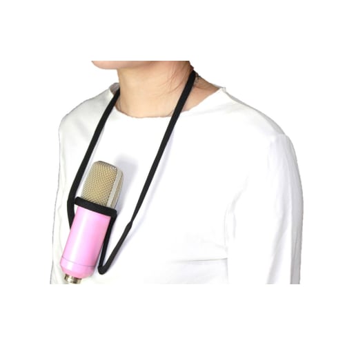 Naissant Neck-hanging Microphone Stand. Perfect for Hands-free Use At Seminars, Hosting, Karaoke, Gatherings, Sports Days, and More.