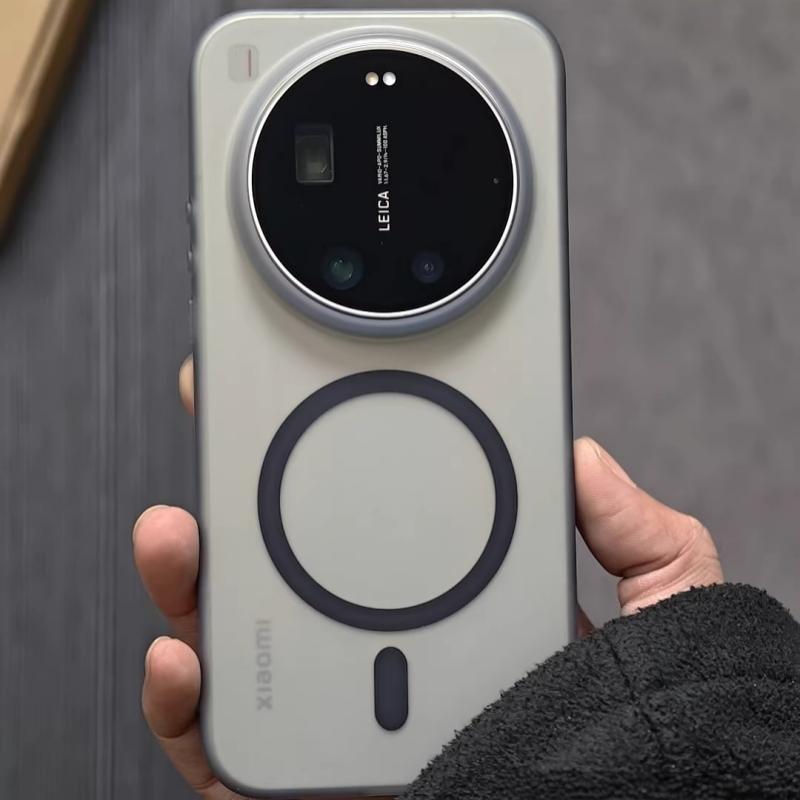 Чехол для Xiaomi 17 Ultra Матовый Прозрачный Магнитный Мягкий ТПУ Противоударный Защитный Чехол для Телефона для Xiaomi Mi 17 Ultra
