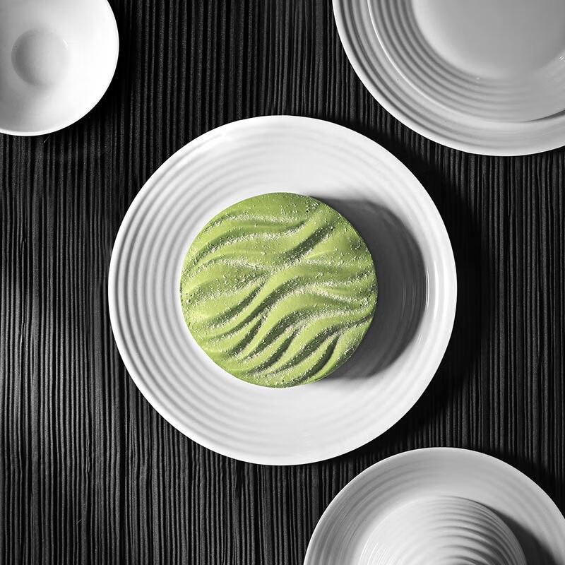 Luminarc White Jade 9-Piece Glass Dinnerware Set