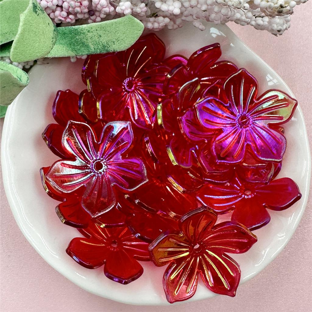 20 шт. для изготовления ювелирных изделий в форме цветка солнца своими руками 22,8 мм браслет ожерелье свободные разделительные бусины акриловые бусины подвески аксессуары