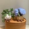 Jc same hydrangea potted plant home decoration ornament simulation gift with jca label desk decoration living room decoration