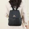 Leather Backpack Women's Large Capacity Soft Leather Student Bag Outdoor Travel Bag Women's Bag