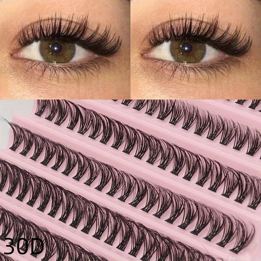 Наращивание пучковых ресниц своими руками для естественного взгляда (8-16mm)