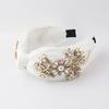 Богемные Барочные Цветочные Стразы Ручной Работы Ободки Повязки для Волос Для Женщин Девушек Аксессуары для Волос