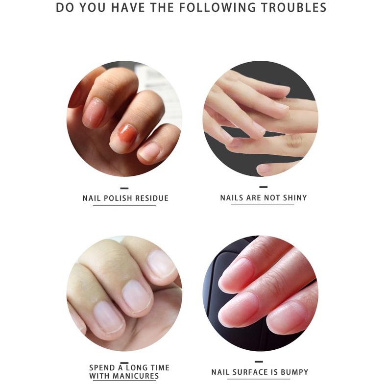 Нано-стеклянные пилочки для ногтей, инструмент для полировки маникюра, прочная моющаяся пилочка для ногтей, инструмент для дизайна ногтей