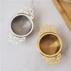 Double-layer Fine Mesh Tea Strainer Stainless Steel Filter Sieve Teaware Lace Tea Drain Useful Tea Infusers Kitchen Accessories