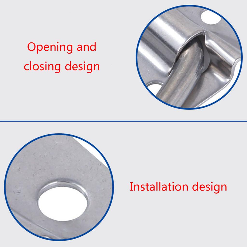 Ручка складная из нержавеющей стали 304, ручка для деревянного ящика, ручка для промышленного электрического шкафа, дверцы воздушного ящика, ручка для ящика с инструментами
