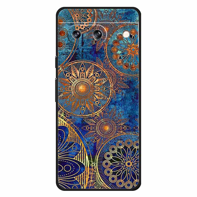 Для Google Pixel 8 / 8pro Чехол Мягкий Силикон Лев Сова Роскошные Задние Крышки Для Google Pixel 8 Pro Чехлы Pixel8 Мультяшные Корпуса