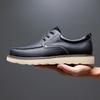 Модные туфли из натуральной кожи Plus 47 48 49 Классические мужские повседневные лоферы Повседневная рабочая обувь для вождения Повседневные мужские роскошные лоферы на платформе