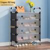 Space-Saving Multi-Layer Dustproof Shoe Rack for Dorm Rooms