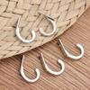 Key Holder Clothes Towel Organizer Wall Door Single Prong Hook Coat Hanger Metal Antique Hooks