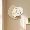Nordic Digital Wall Clock Easy To Read Wall Hanging Clock Wall Painting Light  Restaurant