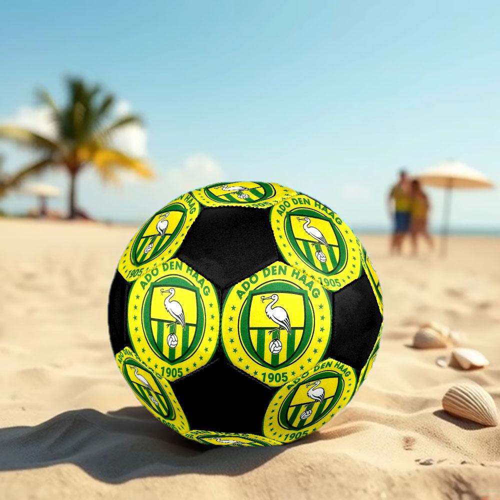 1pc ADO Den Haag Soccer Ball Size 5 Indoor Soccer Ball Fashion Colorful Backyard Game - Great For Sports Fans Gift HE4