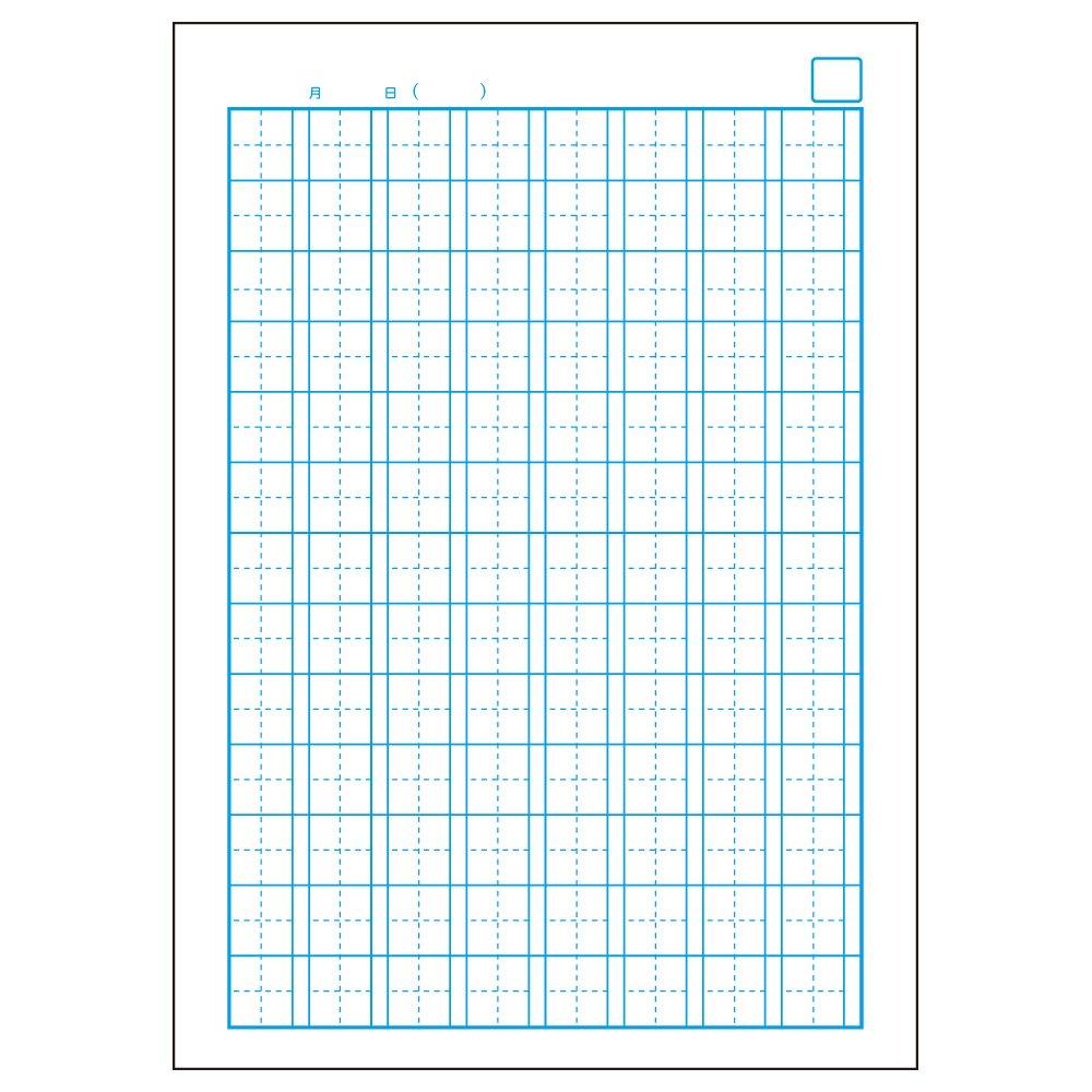 Kyokuto College Animal Kanji Drill Notebook, 104 Characters, B5, LP61, 10 Books