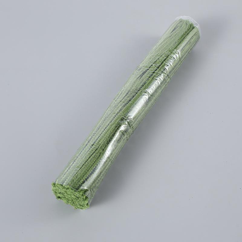 Синельная проволока Палочки для скручивания Набор для детского творчества - Однотонные плюшевые полоски