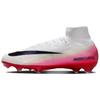 Nike Zoom Mercurial Superfly 10 Elite FG Fear Nothing Pack Унисекс Кроссовки Белый/Университетский Красный/Темный Обсидиан HJ7321-600