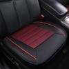 Universal Car Seat Cushion Set: Luxury Nappa Leather, All-Season, Backless Design, Fits Five Seats