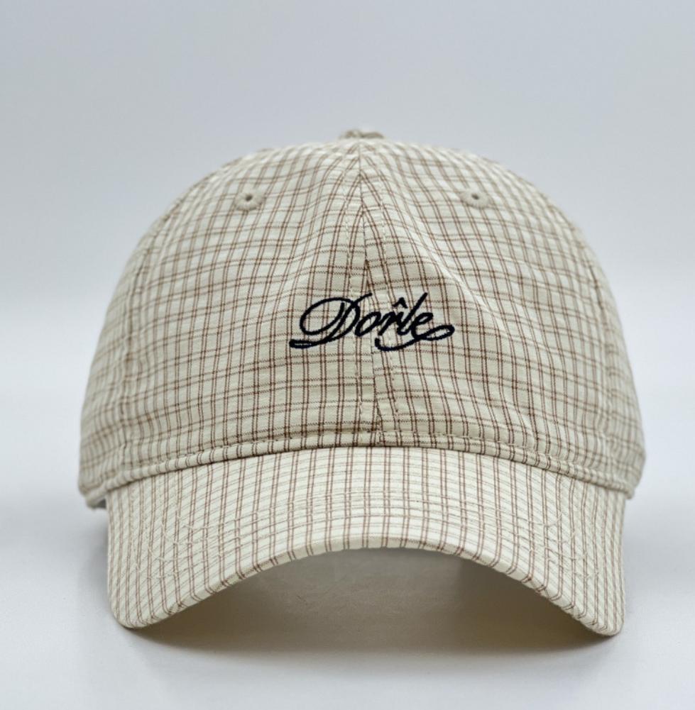 Fashionable Multi Color Plaid Embroidered Stylish Classic Customizable Daily Casual Streetwear Baseball Cap