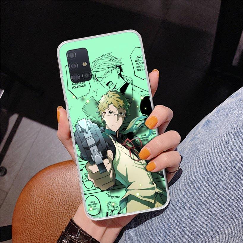 Bungo Stray Dogs Manga Phone Case For Samsung Galaxy A52 A32 A22 A12 A51 A31 A50S A30S A20S A10S Note 20 Ultra 10 Plus S10 A72 A