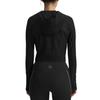 Under Armour Эластичная однотонная куртка-толстовка на молнии женская куртки Глубокий черный 6011036-008