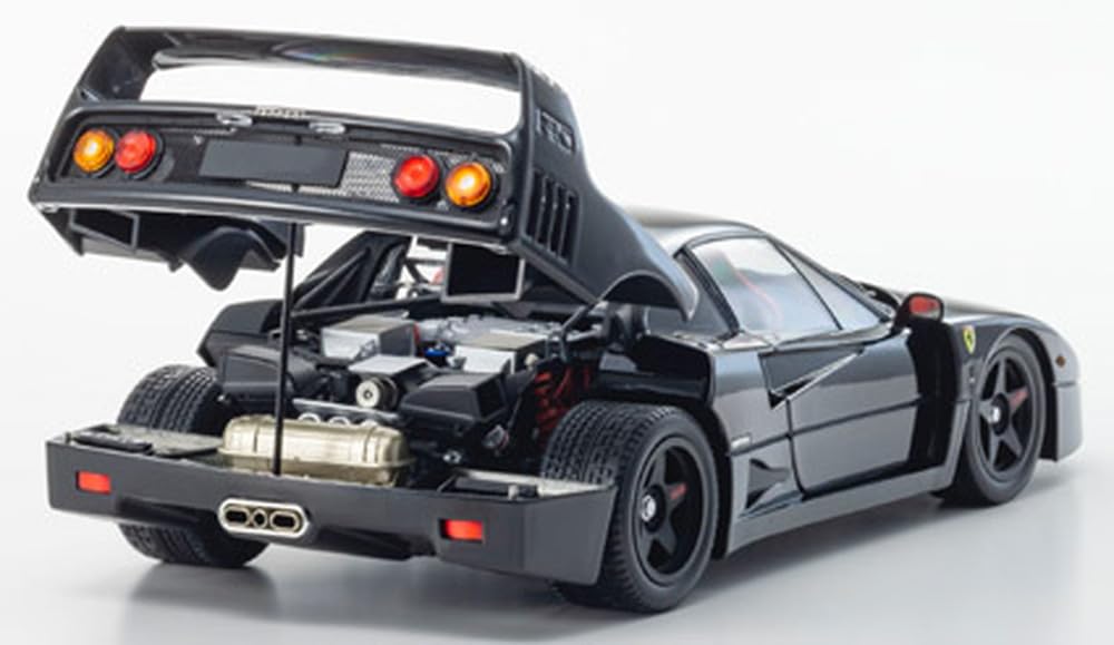 Kyosho Оригинальный Ferrari F40 черный готовый продукт 1/18