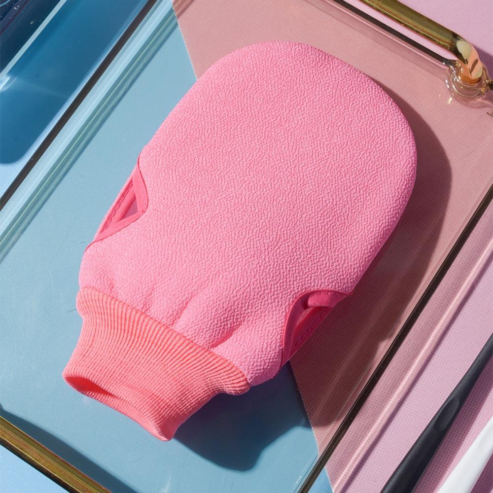 1PC Red Green Korean Italy Exfoliating Body-Scrub Towel Glove Smooth Skin Extreme Comfort Shower Bath Cleaner Exfoliating Towel