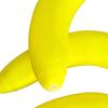 Fake Banana Dog Chew Toy Boredom Anxiety Relief Squeaky Fruit Interactive Toy Bite Resistant Puppies Teething Cleaning Toy Pet Supplies