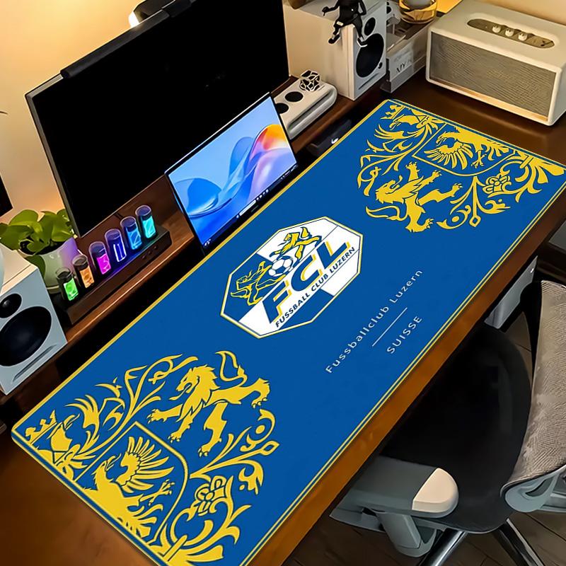Luzern FC Color Mouse Pad Large Gaming Table Cushion Non-slip Laptop Tablet Big Mousepad XXL Mat Mini PC Playmat With Lock edge