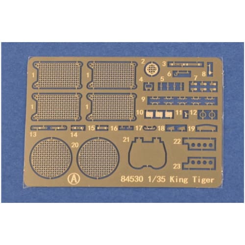 Hobby Boss 1/35 Fighting Vehicle Series German King Tiger Heavy Tank (Henschel Turret) Late Model Plastic Model 84532