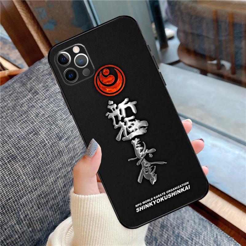 Кейс для iPhone 14 12 11 15 16 Pro Max с изображением Ояма Киокушинкай Каратэ Чехол для iPhone 13 12 Mini X XR XS Plus