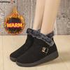 Женские теплые хлопковые сапоги большого размера для зимы