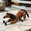 3D-печатная фигурка лошади с подвижными суставами, имитация лошади, для снятия стресса, шарнирная животная фиджет-игрушка, настольное украшение