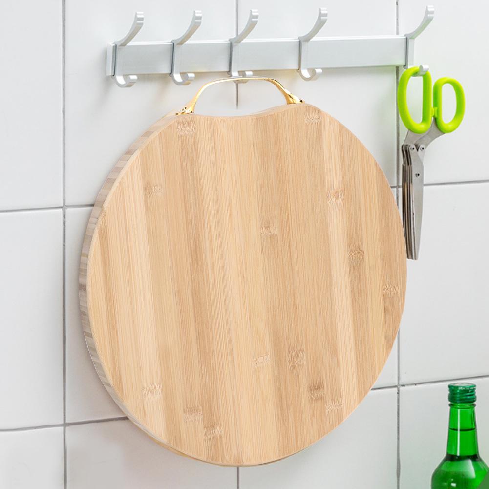 34x34x3cm Bamboo Cutting Board Kitchen Chopping Board for Cutting Vegetables Fruits Bones